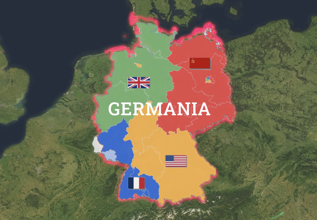 visitare berlino Germania est ovest seconda guerra mondiale urss usa uk Francia divisioni muro