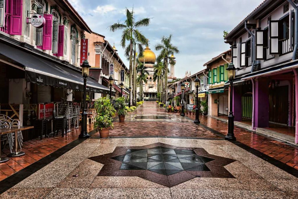 Arab street Singapore india chinatown