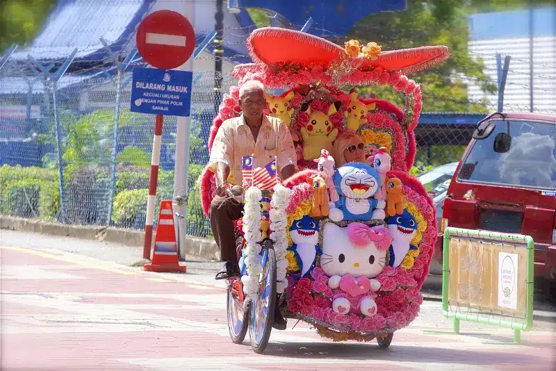 tuk tuk risciò malacca