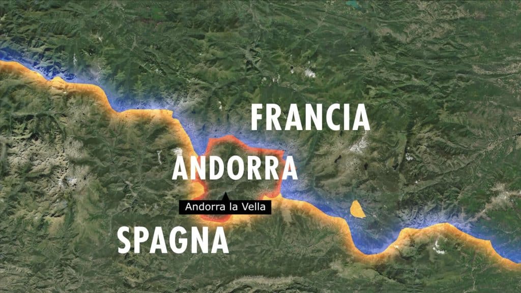 andorra la vella map visit trekking itinerary