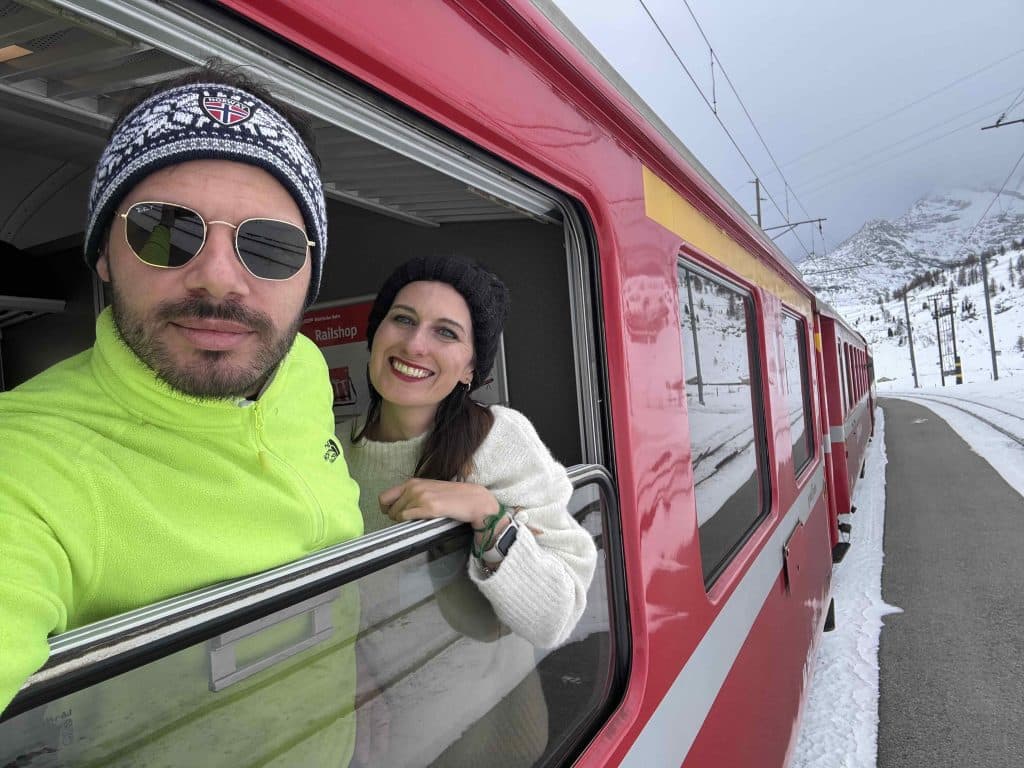 trenino rosso bernina treno tappe suggerite ponte brusio