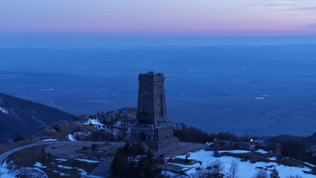 monumento alla libertà di Shipka bulgaria 